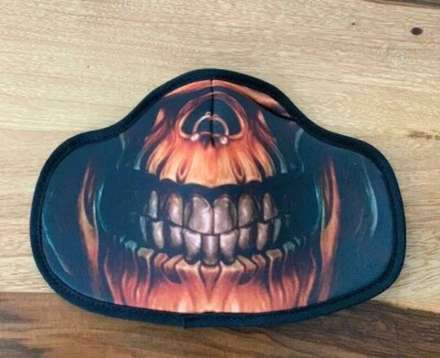 可重复使用面膜骷髅骨架猿行星逼真3D保护嘴罩 — 第 1/4 张图片