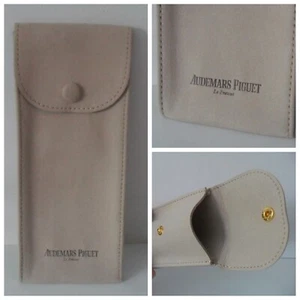 Audemars Piguet Watch Travel Case Beautiful Taupe Calfskin Leather BRAND NEW! - Picture 1 of 10