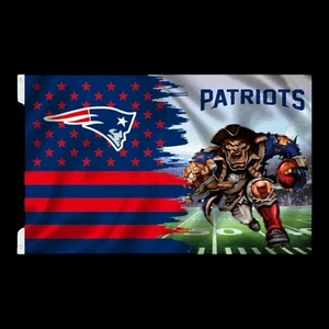 Bandera/bandera de fanático deportivo de los New England Patriots 3x5 - Imagen 1 de 1