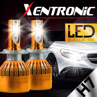XENTRONIC LED HID Headlight kit H7 White for Mercedes-Benz E420 1997-1999 - Image 1 of 4