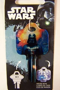 Star Wars Darth Vader Galatic Empire Schlage SC1 House Key Blank - Picture 1 of 2