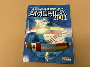 PANINI Empty album Selecoes da America 2001 Copa America Brazil edition RARE - Imagen 1 de 11