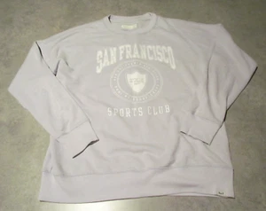 Abercrombie Sweatshirt Kids San Francsisco Lavender Size 13/14 - Picture 1 of 4