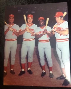 Big Red Machine Cincinnati Reds #2 8x10 Foto Bank Rose Perez Morgan 75 WS  - Bild 1 von 1