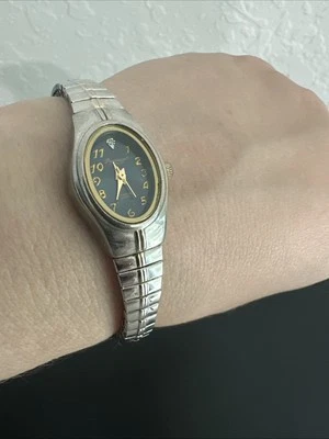 Reloj Pulsera Precision By Green Acero Inoxidable Negro Diamante Cuarzo SIN BATERÍA Foto 1 de 4