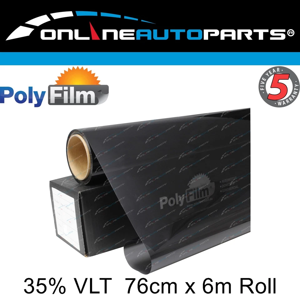 Premium Nano Ceramic Tint Film 35% VLT 6m~76cm DIY Roll Car Home Office UV Block - image 1 of 1