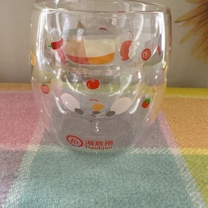 Haidilao Snowman Mug from Japan – Festive Winter Whimsy Double-Walled Glass - Picture 1 of 9