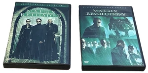 Matrix Revolutions Full Screen Matrix Reloaded Widescreen Edition DVDs 4 Discs - Picture 1 of 9