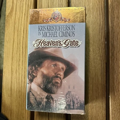 Heavens Gate Uncut Vintage VHS 1980 Kriss Kristofferson Western 2 Tape Box Set - Image 1 of 4