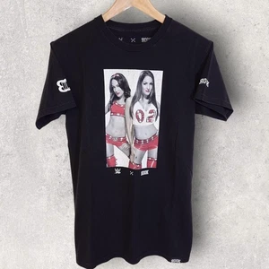 mens WWE x rook Bella twins limited edition diva graphic t-shirt, small - Picture 1 of 4