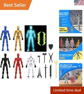 6 Pack Assembly Completed T13 Action Figure,Dummy Nova Titan Lucky 13 Action ... - Picture 1 of 7