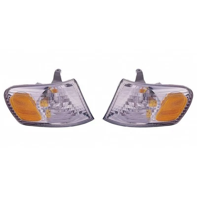 For 2001 2002 Toyota Corolla Front Signal Light Pair DOT TO2530137N - Image 1 of 4