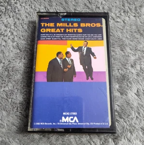 The Mills Brothers Great Hits Music Album Cassette (MCA, 1980) JAZZ BLUES - Picture 1 of 3