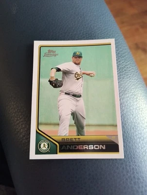 BRETT ANDERSON 2011 TOPPS LINEAGE #18 FREE SHIPPING - Image 1 of 2