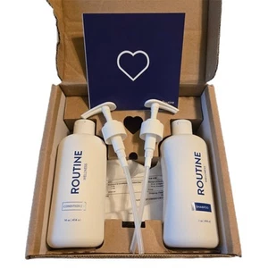Routine Wellness Anti-Ausdünnung Shampoo und Conditioner Set mit Pumpen VERSIEGELT - Bild 1 von 5