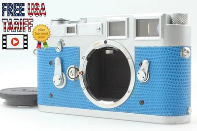 [Casi COMO NUEVO] S/N 1070xxx Leica M3 Chrome Body SS Single Stroke Blue... - Imagen 1 de 4