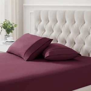 Flannel Pillowcases Standard Set of 2 - Ultra Soft Flannel Pillowcases Set Co... - Picture 1 of 5