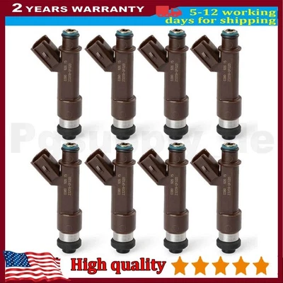 Inyectores de combustible 8 piezas para 05-09 LEXUS GX470 LX470 TOYOTA Tundra 4Runner 4,7 L nuevo Foto 1 de 4