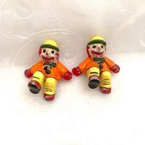 Vintage gruselige Clown Kerzenhalter, weil Halloween kommt und Clowns böse sind - Bild 1 von 8