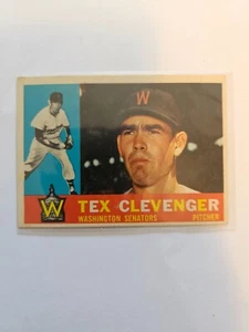 1960 TOPPS TEX CLEVENGER #392 VG/EX COMBINED SHIPPING - Picture 1 of 2