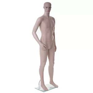Schaufensterpuppe MCW-E37, männlich Mannequin Schneiderpuppe, beweglich 185cm - Bild 1 von 7