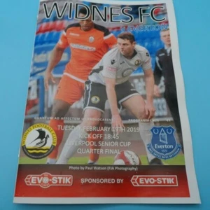 2018/19 - WIDNES FC v EVERTON - Liverpool Senior Cup Q/F - Photo 1/3