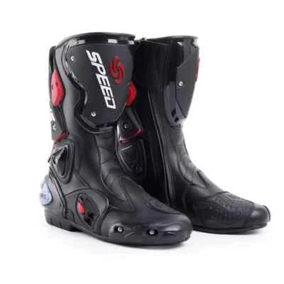 Botas de motocicleta al aire libre para hombre antideslizantes aventura turismo motocross zapatillas Foto 1 de 4