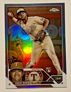 2023 Topps Chrome Baseball #73 JOSH SMITH RC Sepia Refractor - Picture 1 of 2