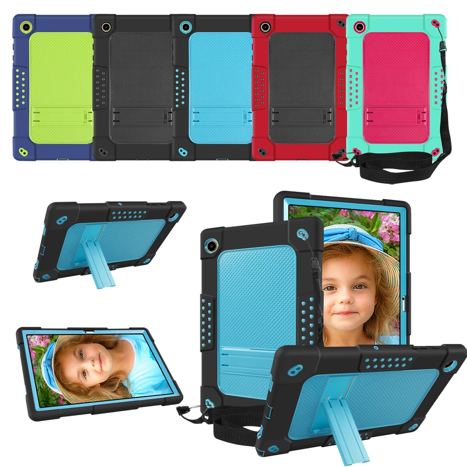 Funda híbrida a prueba de golpes con protector de pantalla para tablet Samsung Galaxy Tab A8 Foto 1 de 1