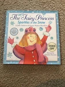 Julie Andrews Signed 1st ED HB Book The Very Fairy Princess Sparkles JSA COA - Picture 1 of 4