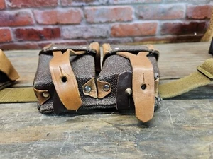 Soviet USSR Original Mosin Nagant Ammo Belt Screwdriver bullet pouches Military - Picture 1 of 24