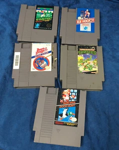 5 Classic NES Nintendo Games -SEE DESCRIPTION- - Picture 1 of 1