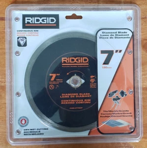 RIDID 7" DIAMOND BLADE WET/DRY CUTTING CHD-CT70CP - Foto 1 di 2