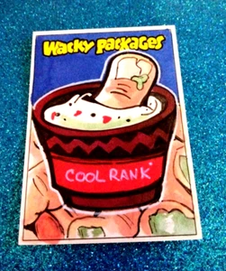 2024 Wacky Packages Serie 1 "COOL RANK" Boceto de A.Laurich - Imagen 1 de 2