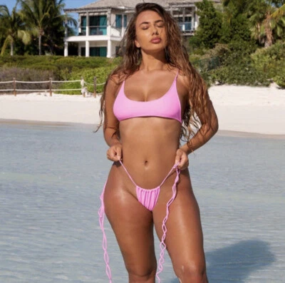 MINIMALE ANIMALE Serenity Pink Bottom Divine Swim M NWT $100 - Image 1 of 4