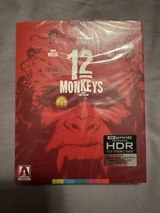 12 Monkeys 4K (Ultra HD) ARROW Special Edition + OOP SLIPCOVER - Foto 1 di 7