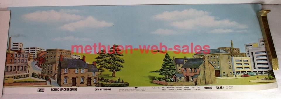 Peco~SK18~Fondos escénicos~Extensiones de ciudad~Mediano~Muy vintage~Fuera de existencia Foto 1 de 1