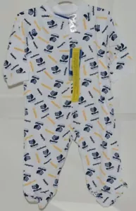 Reebok Memphis Grizzlies con licencia de la NBA de 3 a 6 meses para dormir con patas - Imagen 1 de 10