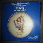 Vtg Goebel Hummel annual collector plate, 1976 - Apple Tree Girl, Hum269