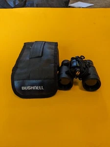 Vintage Bushnell Insta Focus 4x30 Power View Compact Binoculars With Case - Picture 1 of 6