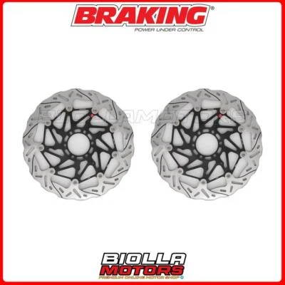 KIT DISCHI FRENO ANTERIORE BRAKING BMW S 1000 R forged/carbon wheel 1000 2015 -  Foto 1 de 4