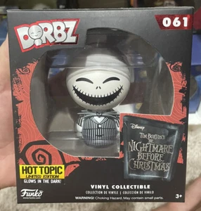 Funko Dorbz Nightmare Before Christmas Jack Skellington #061 Hot Topic GITD - Bild 1 von 6