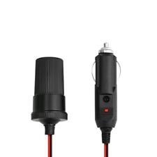 6Ft Car Cigarette Lighter Splitter Adapter Power Port 12V 16AWG Cable