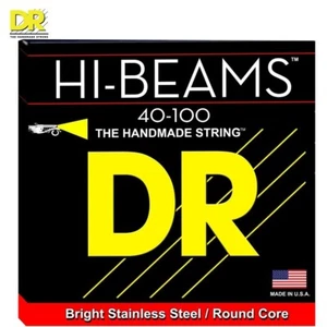 DR LR-40 HI-BEAMS Stainless Steel Electric Bass Strings 40-100 - Picture 1 of 1