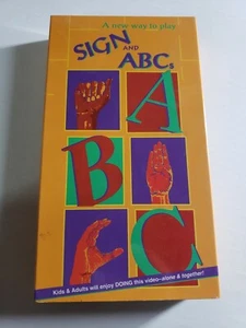 SIGN and ABCs, A new Way To play. VHS - Picture 1 of 9