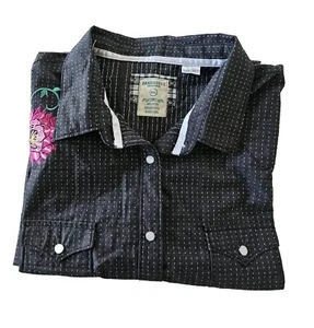 Camisa Panhandle Rough Stock Western Campdraft Damas Talla 2XL - Imagen 1 de 8