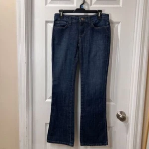 Joe's Jeans Classic Dark Wash Boot Cut Jeans Casual Denim Medium Rise-Waist 26" - Picture 1 of 7