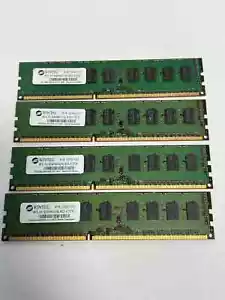 Lot of 4 Wintec 32 GB (8GBx4) DDR3-1600 Server Ram WL3UE808G13LSD-CTX - Picture 1 of 1