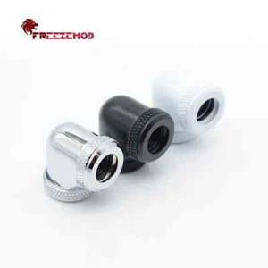 FEEEZEMOD 2/5pcs OD12mm Hard Tube 90 Degree Double Side Pc Water Cooler Fitting - Afbeelding 1 van 6