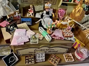 Nostalgischer Kaufmannsladen -Gemischtwaren - Stoffladen Nähzubehör Kurzwaren - Bild 1 von 17